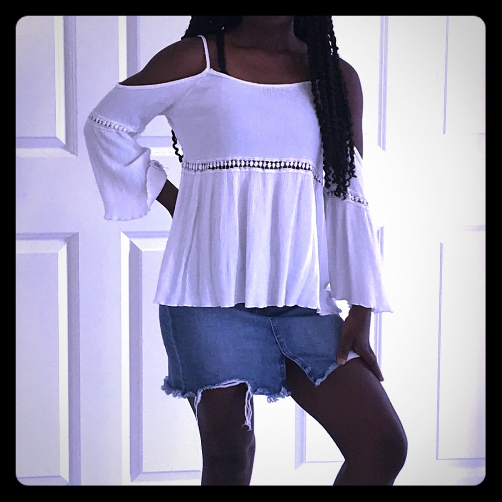 Women white top